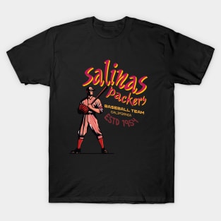 Defunct Salinas Packers Baseball Team California 1954 T-Shirt